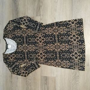 ⭐3/$10⭐FRENCH ATMOSPHERE Stretch Tribal Print Dress